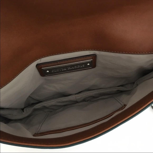 Olivia Harris Leather Shoulder Bag - Picture 6 of 8